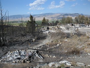Pine Creek Fire, 2012