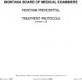 Icon of MT Prehospital Treatment Protocols
