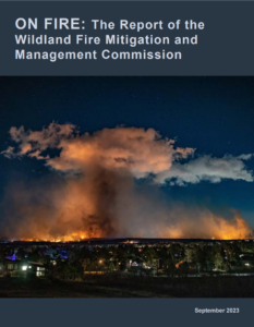 Final Wildfire Mitigation & Management Report to Congress