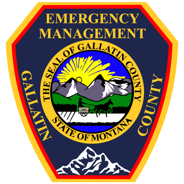 Gallatin County Emergency Management Logo Square