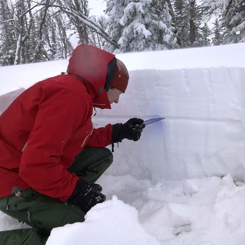 image of weak snow layer